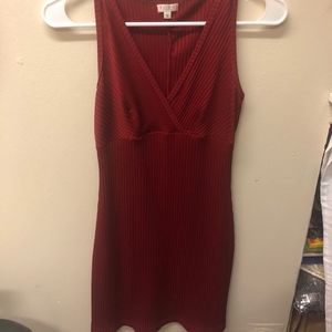 Red XOXO Dress